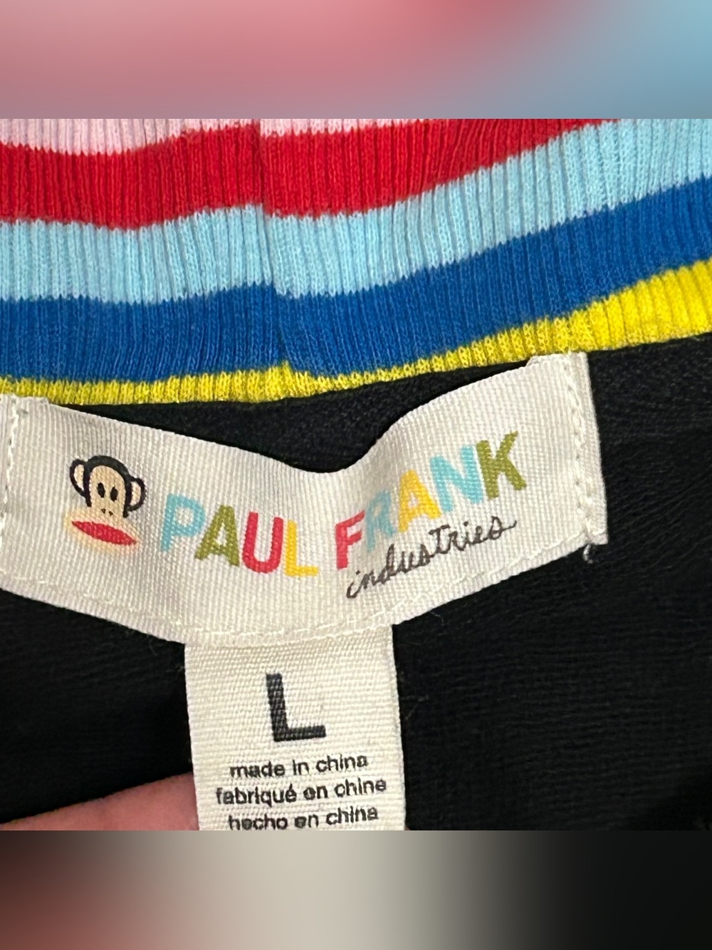 Y2K Paul Frank short-sleeved hoodie - Picture 3 of 6